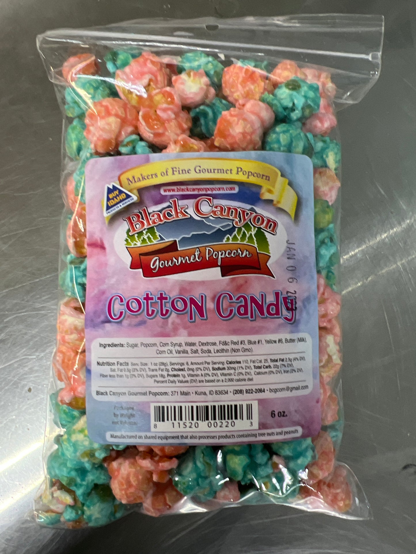 Cotton Candy Popcorn