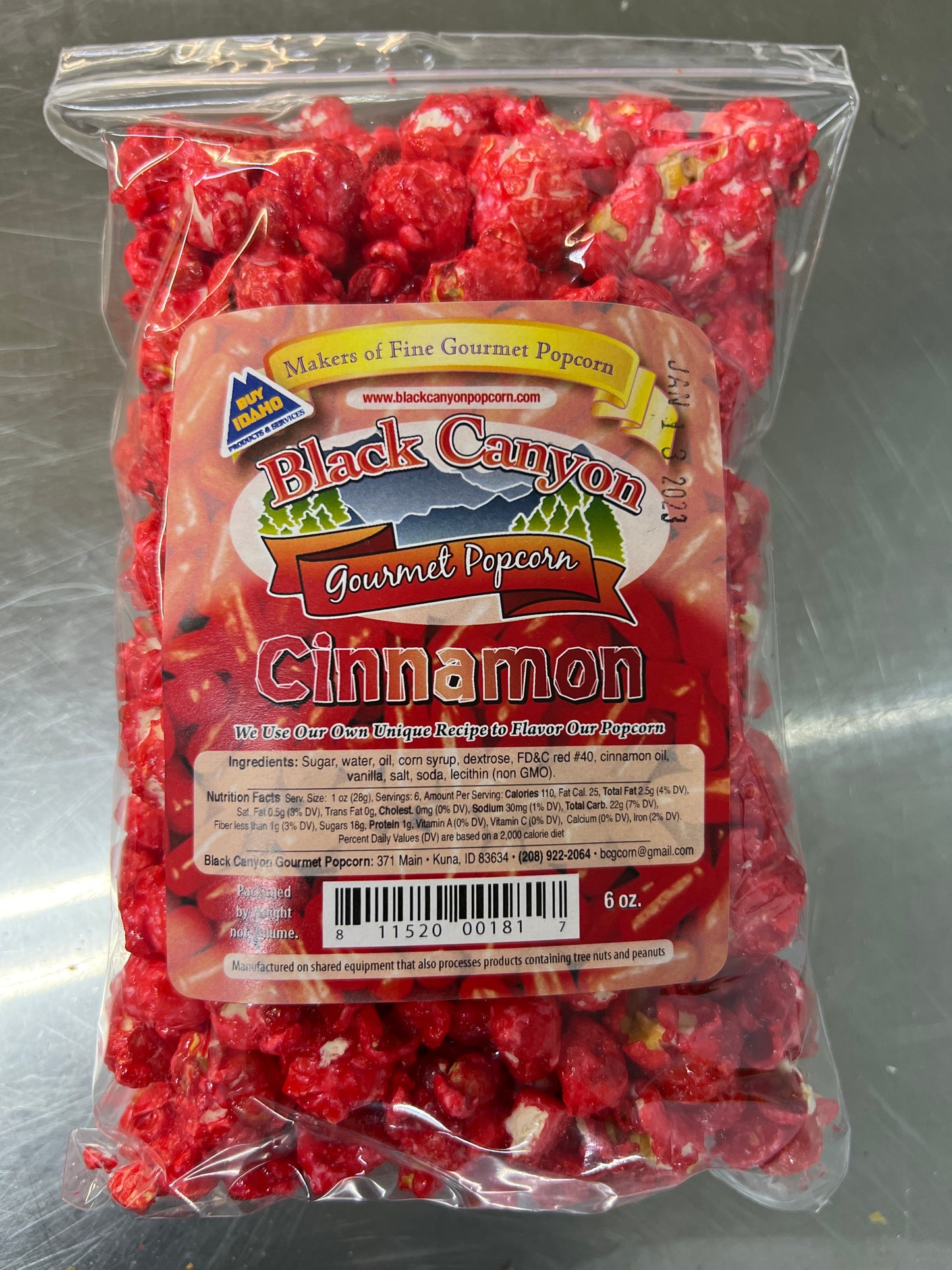 Hot Cinnamon Popcorn