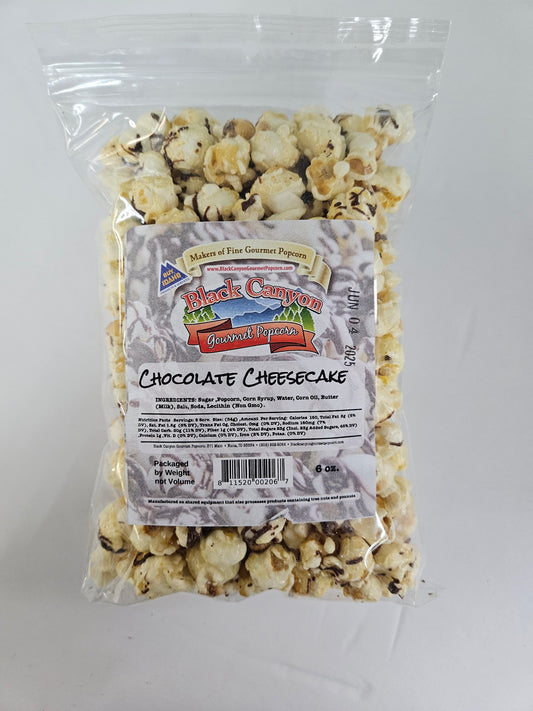 Chocolate Cheesecake Gourmet Popcorn