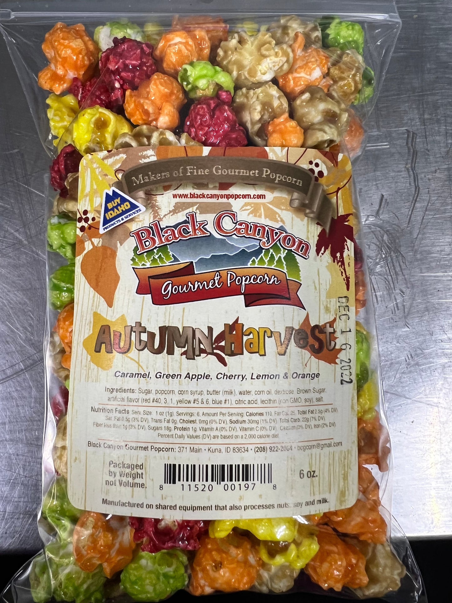 Autumn Harvest Popcorn